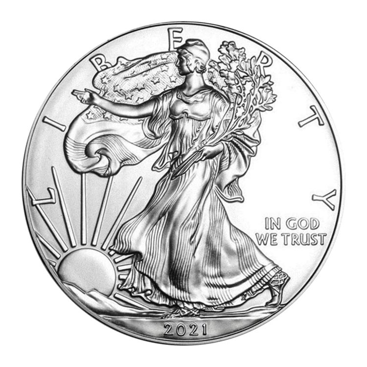 Niestandardowa moneta kolekcjonerska American Silver Eagle