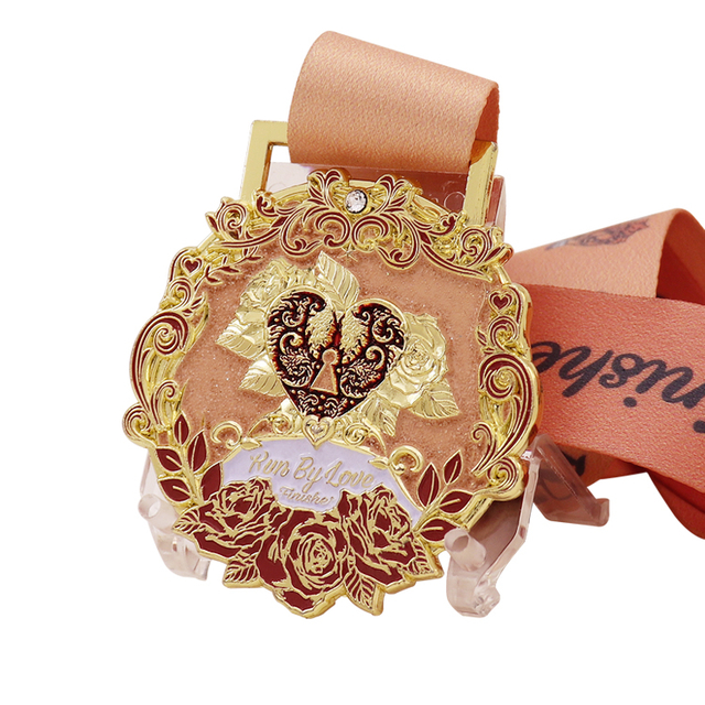 Niestandardowe medale wyścigowe 5K 10K i medale maratonu