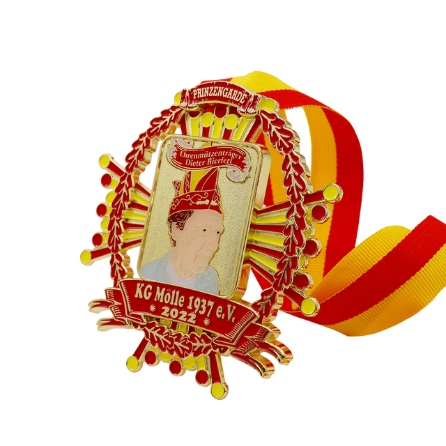 Niestandardowe medale karnawałowe z miękkim wypełnieniem emaliowanym