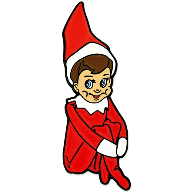 Niestandardowa antyczna świąteczna przypinka do klapy niklowana szpilka emaliowana