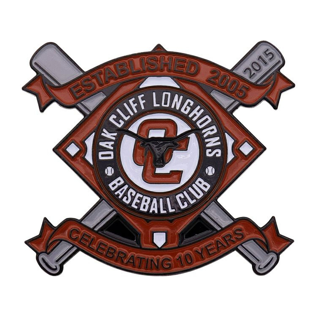 Metalowa dostosowana przypinka z emalią do baseballu i skórzana przypinka do klapy