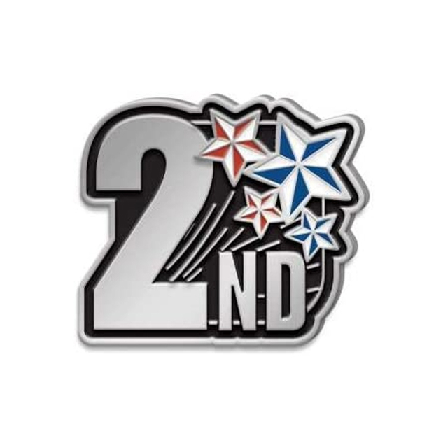 Niestandardowe złote logo sportowe NFL dla dorosłych emaliowana szpilka